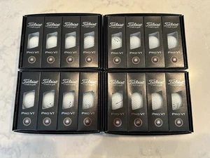 Titleist 2025 Pro V1 Golf Balls - White - 4 Dozen - High Numbers (5-8) - Picture 1 of 4