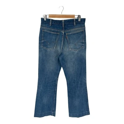 1970s Levis Big E Jeans Orange tab flares Made in USA original W32 L30.5 - Image 1 of 4