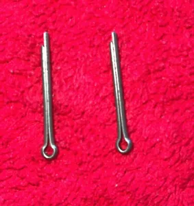 Set of Silver NOS Bridgestone Motorcycle Split Pins Part 0551-2525 - Picture 1 of 2