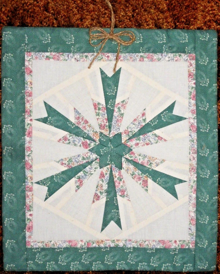 HANDMADE MODERNISTIC STAR WALL HANGING made in USA rare early1900's design  # 62 - Image 1 of 1