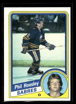 1984-85 Topps Hockey #18 Phil Housley "Set Break" Mint Buffalo Sabres - Image 1 of 2