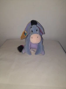 Pooh Friendly Tales Board Book and Plush Eeyore 1997 Vintage NWT - Picture 1 of 4
