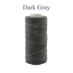 Flat Waxed Sewing Line Thread Leather Cords For DIY Hand Stitching Thread Crafts - Picture 1 of 32