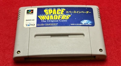 Nintendo Super Famicom  Space Invaders   SHVC-IC 1994 SFC Tested - Image 1 of 4
