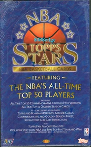 1996-97 Topps Stars NBA Baloncesto Hobby Box: Top 50 - Michael Jordan/Chamberlain - Imagen 1 de 1
