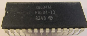 R6504AP (6504-13) ROCKWELL Mikroprozessor (CPU) im 28pol. DIP Gehäuse - Picture 1 of 2