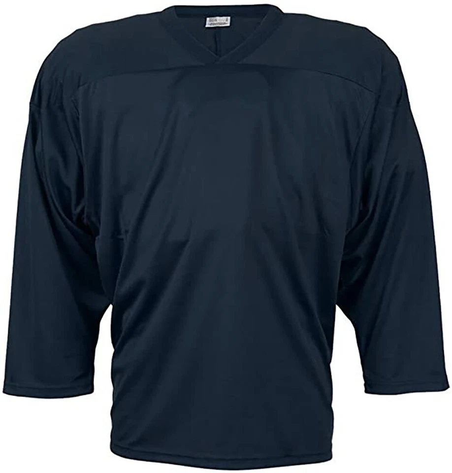 Camiseta de práctica de hockey Reebok CCM Senior-10200-azul marino Foto 1 de 1