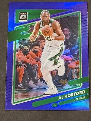 2021-22 Donruss Optic #37 Purple Prizm Al Horford Boston Celtics - Image 1 of 3