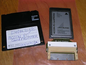 Deltalogic ACCON-PC-CardPROMer PCMCIA for S5 S7 Flash/Memory Cards used - Bild 1 von 7