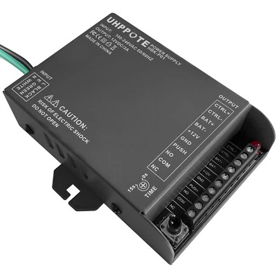 AC110-240V To DC12V 3A Power Supply For Door Access Control Worldwide Voltage - Image 1 of 4
