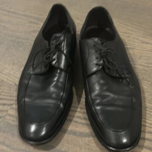 Bruno Magli elegante schwarze Herrenschuhe Größe 9 1/2 - Bild 1 von 5
