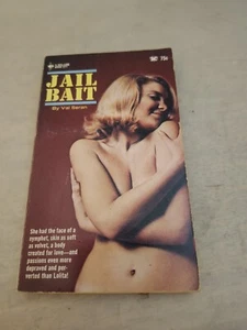 Rare! Jail Bait by Val Seran Bee Line Paperback Book 1967 Gay Interest Pulp - Picture 1 of 4