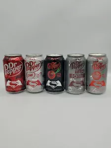 VERKAUF!! 2015 Batman vs Superman Dawn of Justice Dr. Pepper Promo Dose Set DC COMICS - Bild 1 von 5