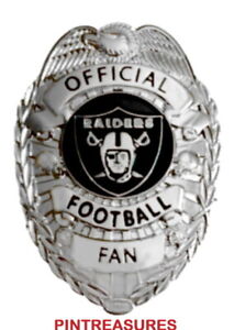 Raiders Pin Raiders Nation Pin Official Fan Badge Special Ed. Collector NFL Pin