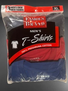 Mens T-Shirt Assorted colors Famous Brand 12-Pack - Picture 1 of 4