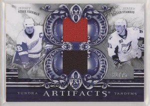 2010 Upper Deck Artifacts Silver /75 Steve Yzerman Steven Stamkos #TT2-TBL HOF