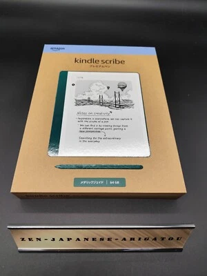 Amazon new kindle scribe 64 GB 2024  Brand new sealed Metallic jade - Image 1 of 4