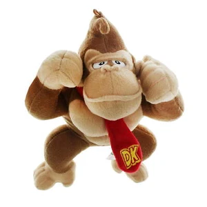 Good Stuff Super Mario Donkey Kong 8 Inch Standing Stuffed Plush Toy - Picture 1 of 2