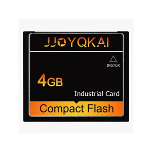 JJOYQKAI Compact Flash Card 4GB CF Memory Card for Camera MP3 Video Player - Picture 1 of 4