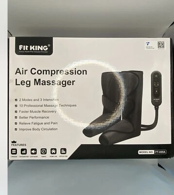 Fit King Air Compression Leg Massager (FT-009A) Open Box - Image 1 of 2