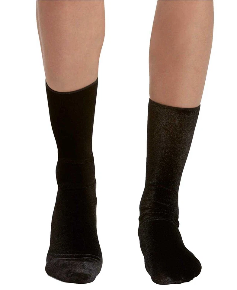 HUE Velvet Socks (Black, 9-11) - Image 1 of 2