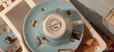 AMICI / ILLY   COLLECTION NORMA J 2002  CAPPUCCINO TASSEN KAFFEE TASSEN NEU - Bild 1 von 4