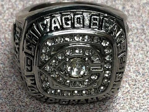 WALTER PAYTON 1985 COMMEMORATIVE CHAMPIONSHIP RING BEARS SIZE 11 Cover