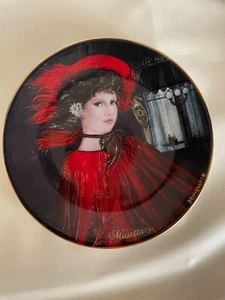 Benvenuti - Musetta - Collector Plate - 1986 w/Orig Box & Certs. - Imagen 1 de 9