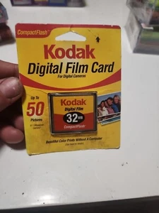 Kodak Digital Film Card For Digital Cameras 32 MB Compact Flash - Picture 1 of 4