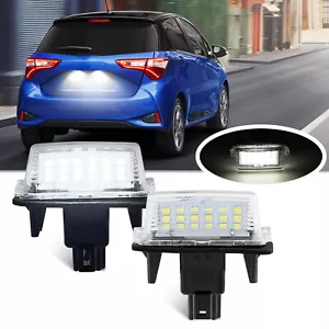 2 LED License Number Plate Light For Toyota Camry 2012 2013 2014 2015 2016 2018 - Picture 1 of 7