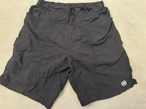 Novara Mountain Bike Cargo Cycling Shorts Mens Large Black Padded MTB Riding - Picture 1 of 3