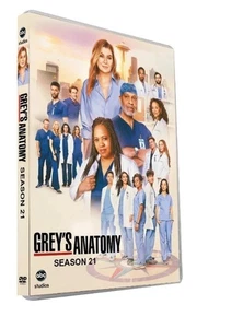 Grey’s Anatomy TV Series Complete Season 21 ( DVD Set ) Brand New USA - Picture 1 of 1