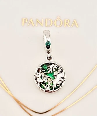 Novo Berloque Pendurado Genuíno Pandorax Disney Rei Leão Simba Pumba e Timão 798043NRG - Imagem 1 de 4