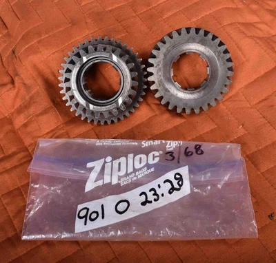 Porsche early 901 904 911 914-6 Transmission Airport 23:28 Gear-Set 3rd 4th "O" - Image 1 of 4