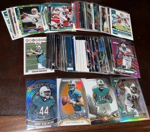 Miami Dolphins x69 Card Refractor Rookie Parallel Insert Vet Numbered Relic Lot - Bild 1 von 12