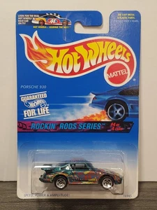 Rare 1996 Hot Wheels Porsche 930 Rockin' Rods 5SP #572 1:64 Diecast NIP - Picture 1 of 10