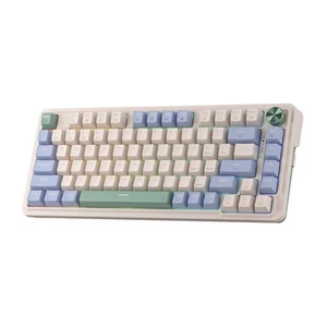 K673 PRO 75% Wireless Gasket RGB Gaming Keyboard, 3-Modes 81 Keys Compact Mec... - Picture 1 of 9
