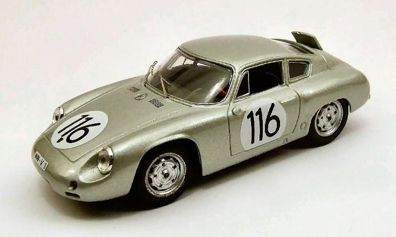 Best Model BT9412 PORSCHE ABARTH N.116 6th TARGA FLORIO 1960 LINGE-STRAHLE-LISSM - Immagine 1 di 1