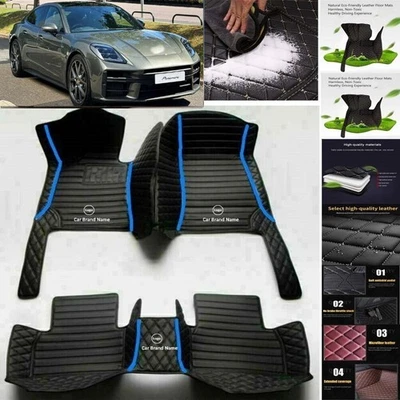 Alfombrillas de coche personalizadas para Porsche Panamera revestimientos de carga alfombrillas para todo tipo de clima Foto 1 de 4