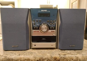 Sharp XL-MP60 5-CD Changer Player Micro Stereo System With Speakers *No Rmt* - Picture 1 of 7
