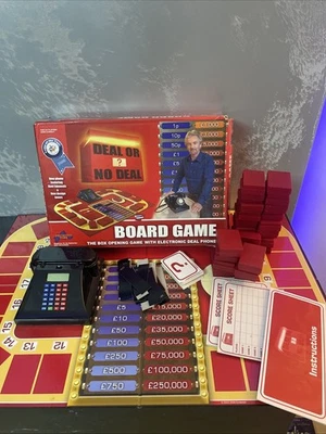 Deal Or No Deal Board Game Electronic Deal Telephone 2006 Working Complete GC - Image 1 of 4