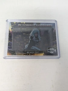 2021 Marvel Metal Universe SkyBox Skyscraper Shadowbox BLACK CAT #SS10 Karte - Bild 1 von 2