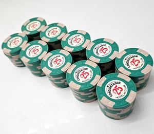 LOT 100 EL CONQUISTADOR HOTEL CLUB Casino Chip FAJARDO Puerto Rico Poker EWING - Picture 1 of 11