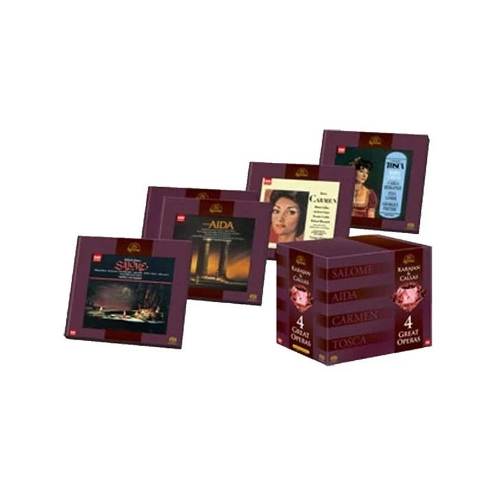 Karajan & Callas: 4 Great Operas (Esoteric, SACD, EMI Classics) - Image 1 of 1