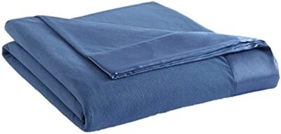 Shavel Home Products All Seasons Year Round MICRO FLANNEL SMOKEY MT BLUE