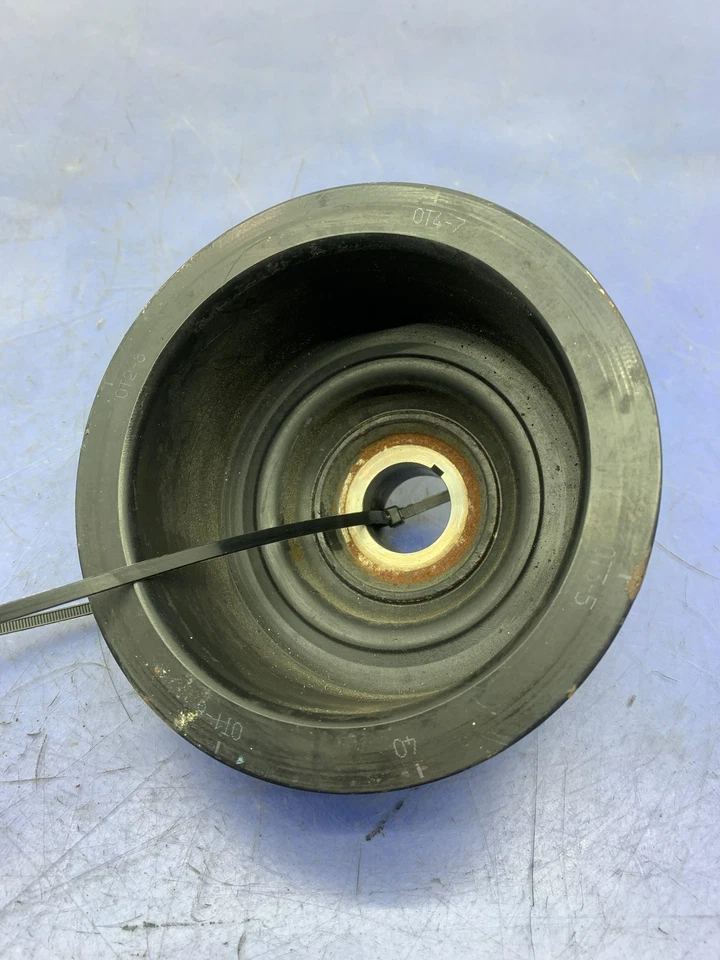 2011 - 2019 MERCEDES GL63 M278 OEM 5.5L TURBO HARMONIC BALANCER VIBRATION DAMPER - Image 1 of 4
