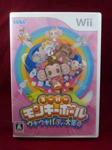 Wii Super Monkey Ball Cheerful Party (Japan Version) - Picture 1 of 4