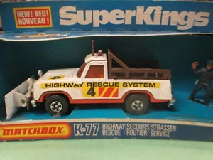 Matchbox Super Kings K-77 Highway Rescue in Box - Picture 1 of 3