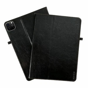 Premium Leder Schutzhülle  Apple iPad Pro 12.9" 2021  5.Gen  Tablet Tasche Cover - Picture 1 of 12
