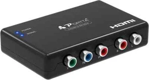 Component to HDMI Converter, PORTTA RGB to HDMI Adapter, 5 RCA Ypbpr to HDMI Vid - Picture 1 of 8